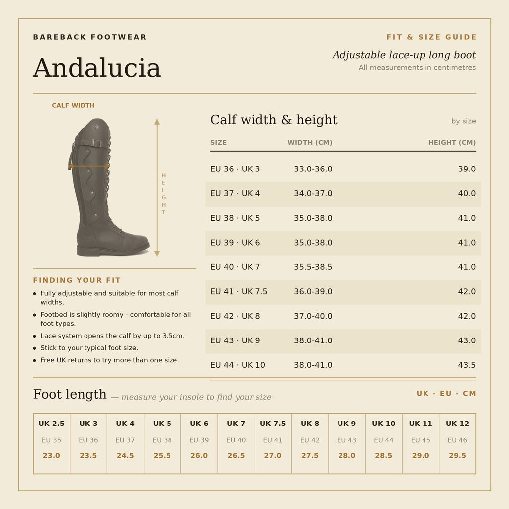 Andalucia Boots - Black