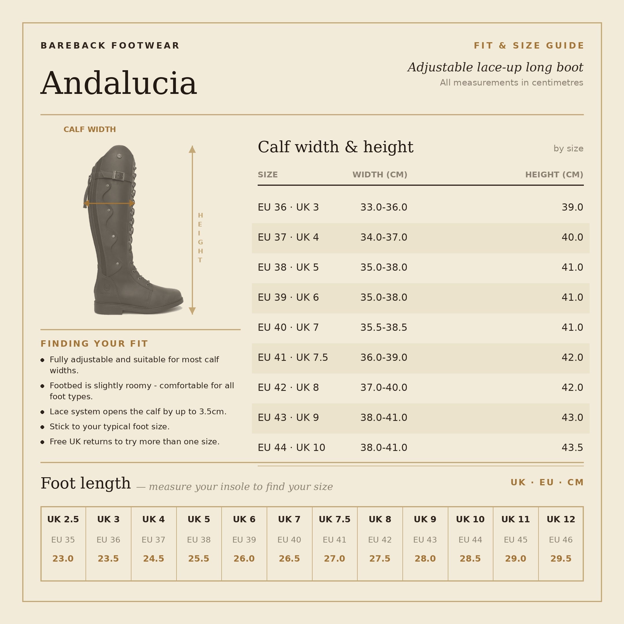 Andalucia Boots - Black