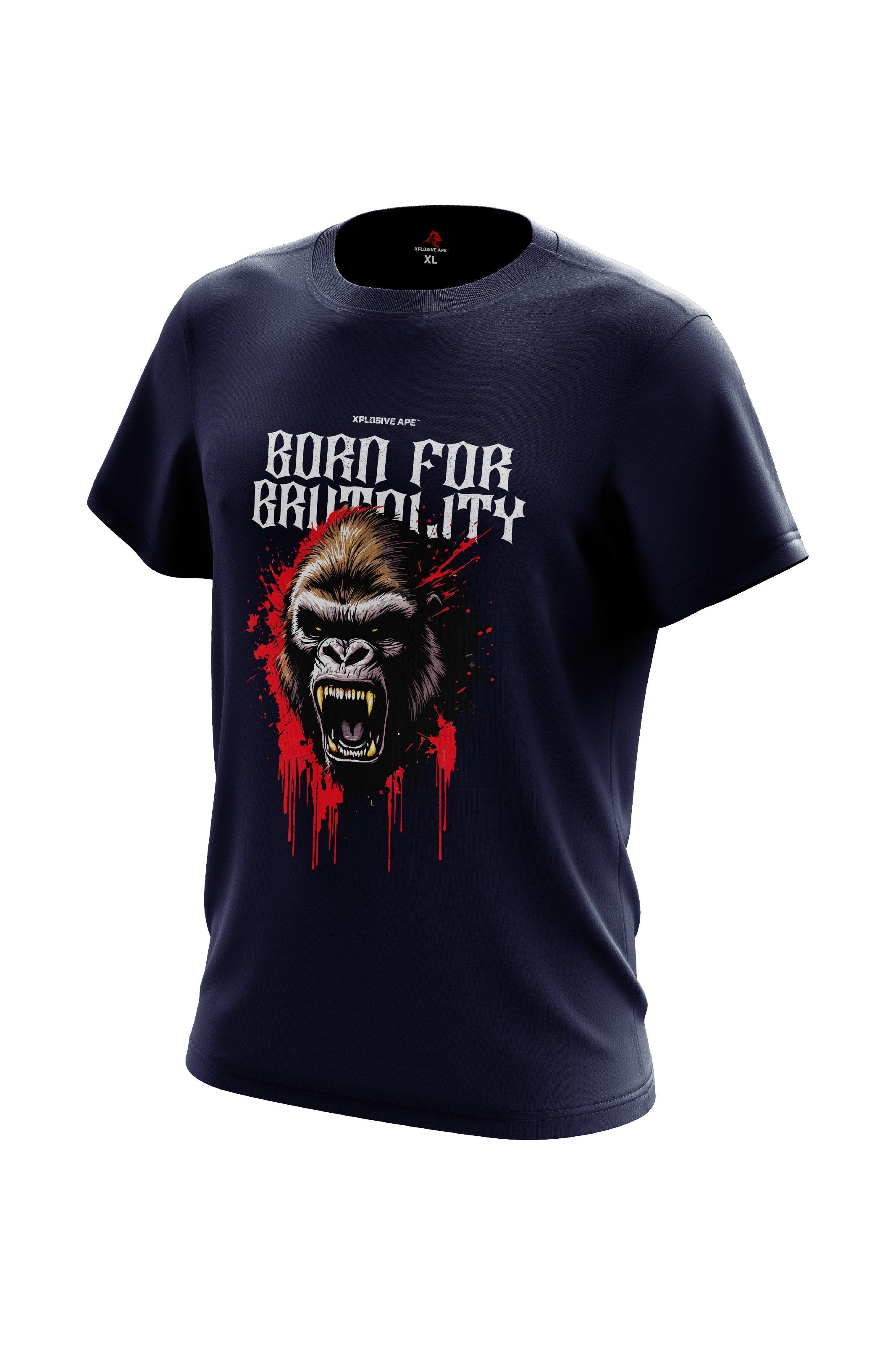 XAPE Brutal Mode Tee - Navy