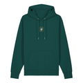 Enoki Mushroom - Oversized Unisex Hoodie - Glazed Green