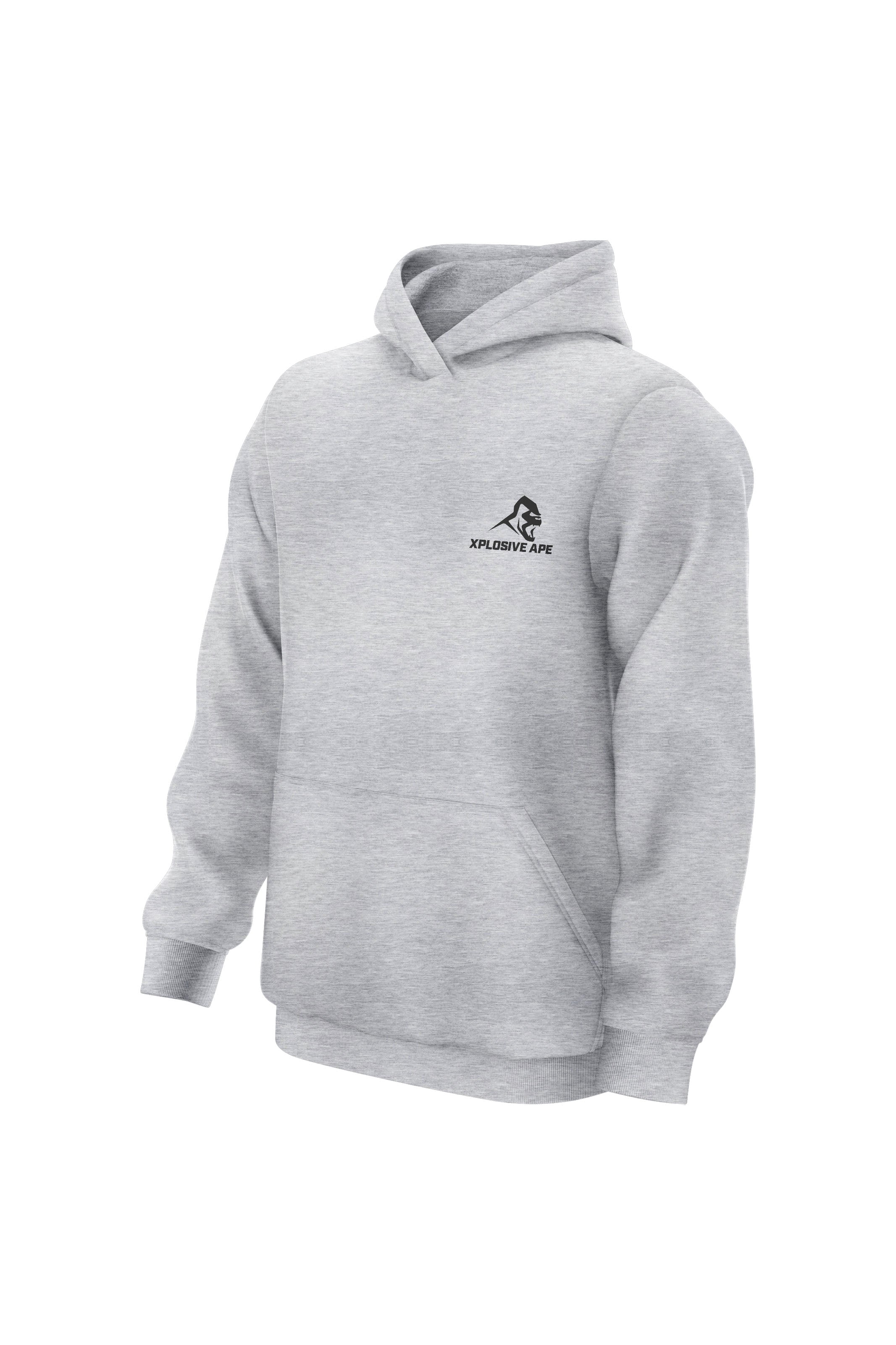 XAPE Shatter Hoodie - Heather Grey