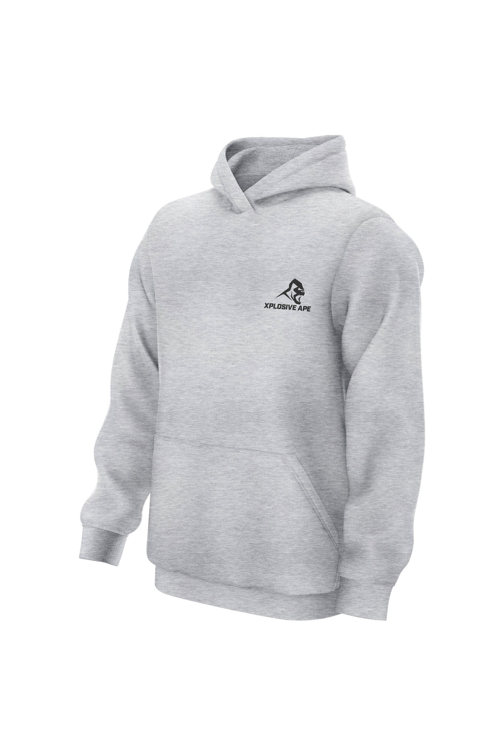 XAPE Otherworldly Strength Hoodie - Heather Grey