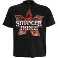 DEMOGORGAN LOGO - Front Print T-Shirt Black