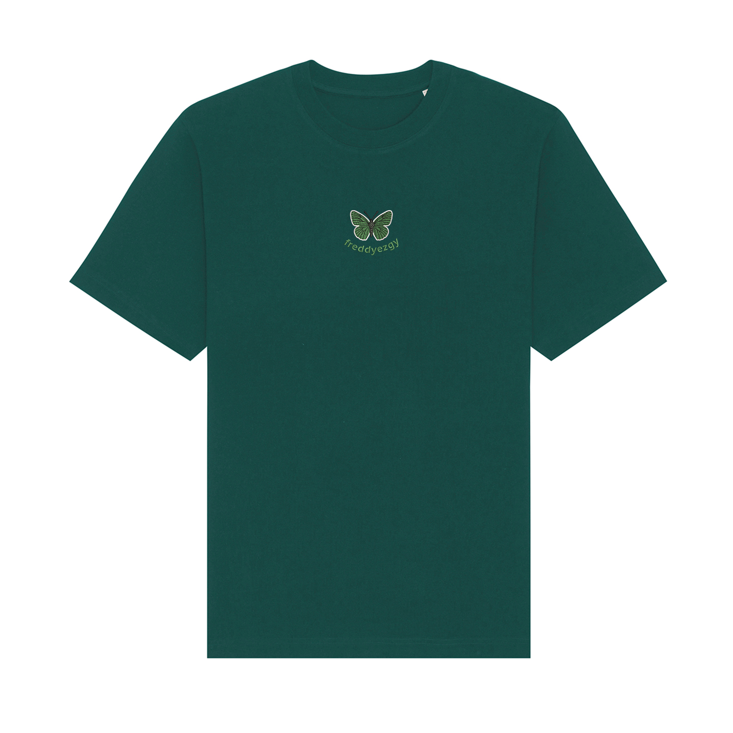 Green Hairstreak Butterfly T-Shirt - Butterfly - Unisex Relaxed Fit