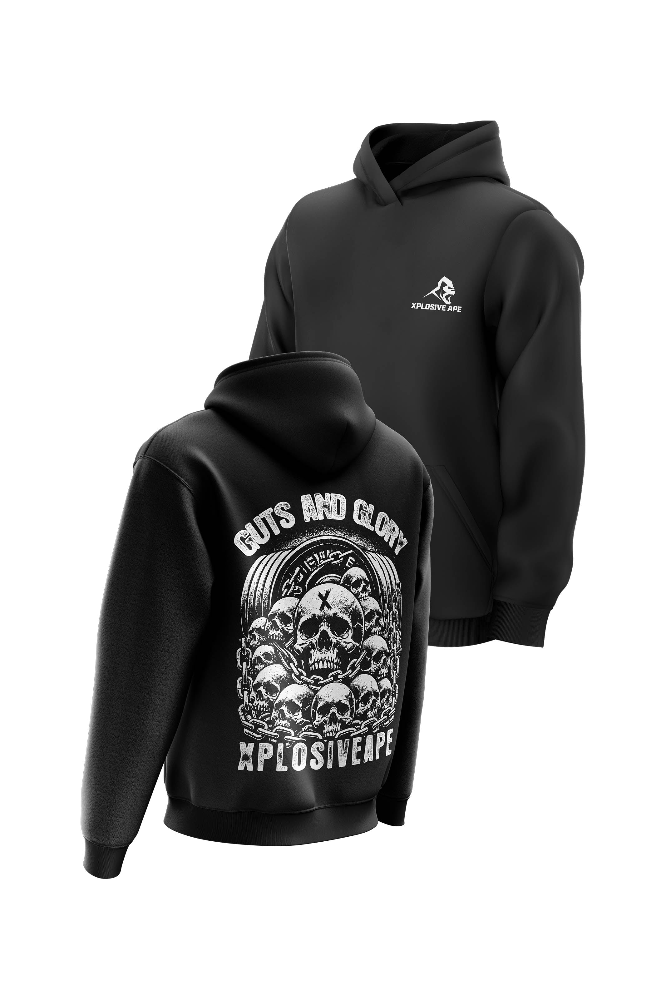 XAPE Glory Hoodie - Black