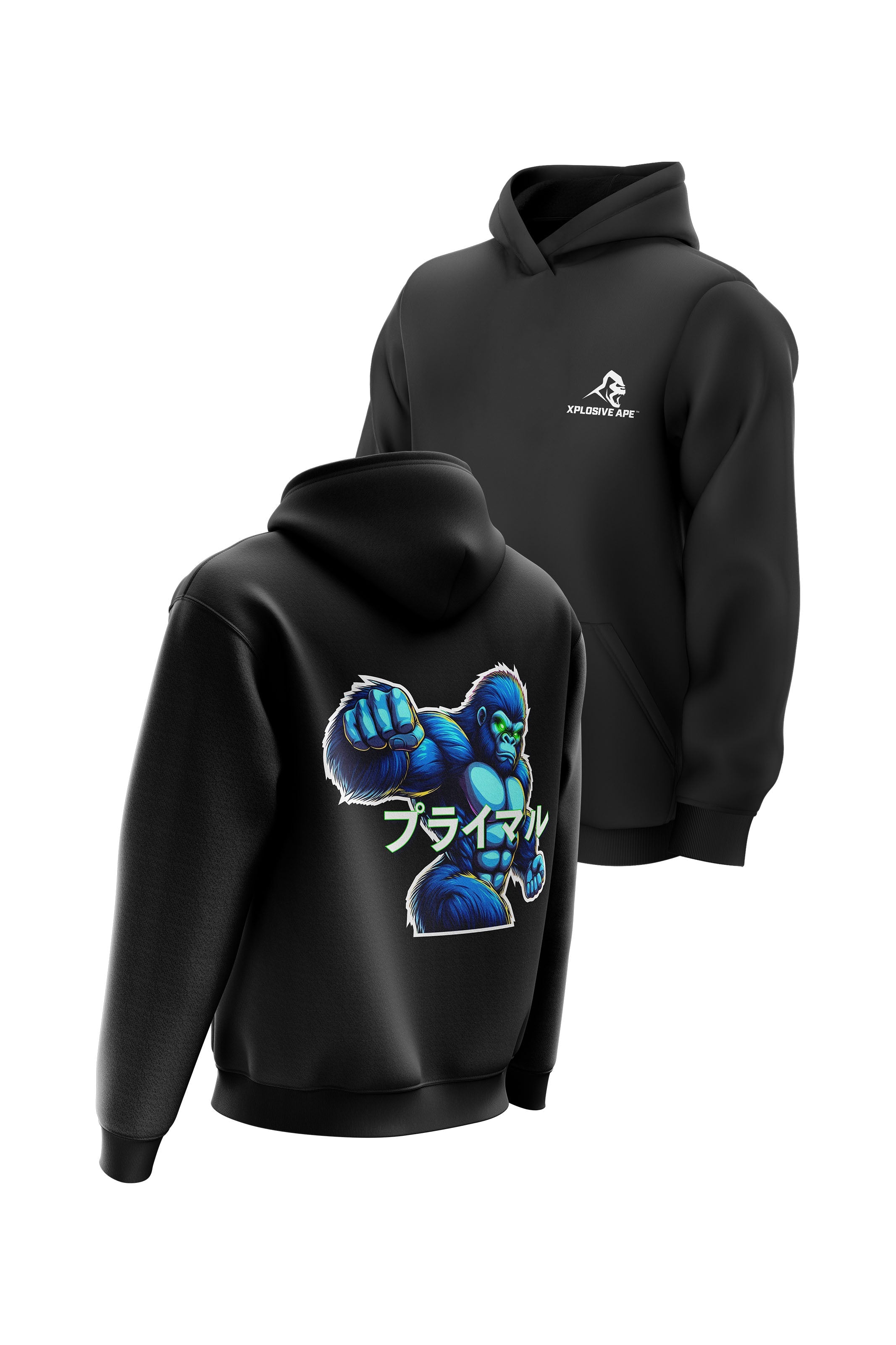 XAPE Inferno V1 Hoodie - Black