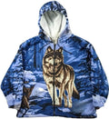 J6 WOLF SHERPA JACKET BLUE