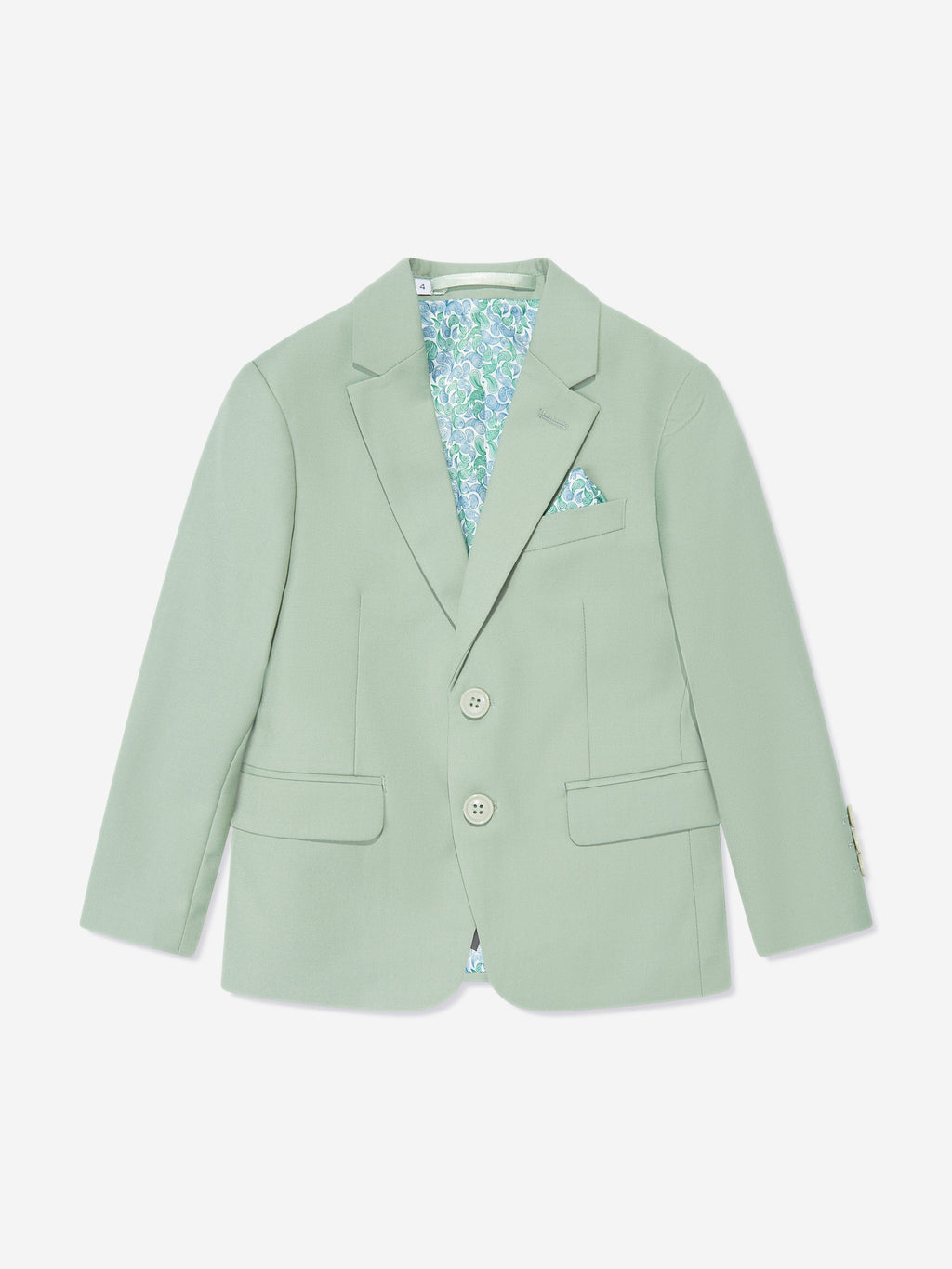 SUITLAB London Boys 7 Piece Suit Set in Green