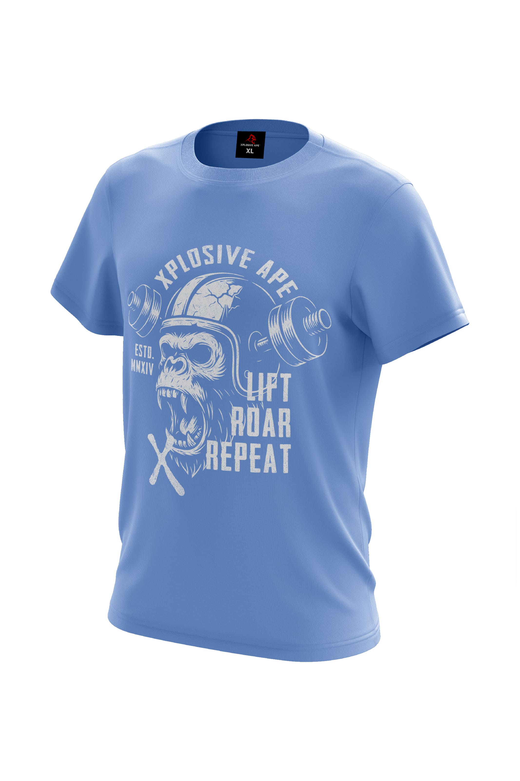 XAPE LLR Tee - Carolina Blue