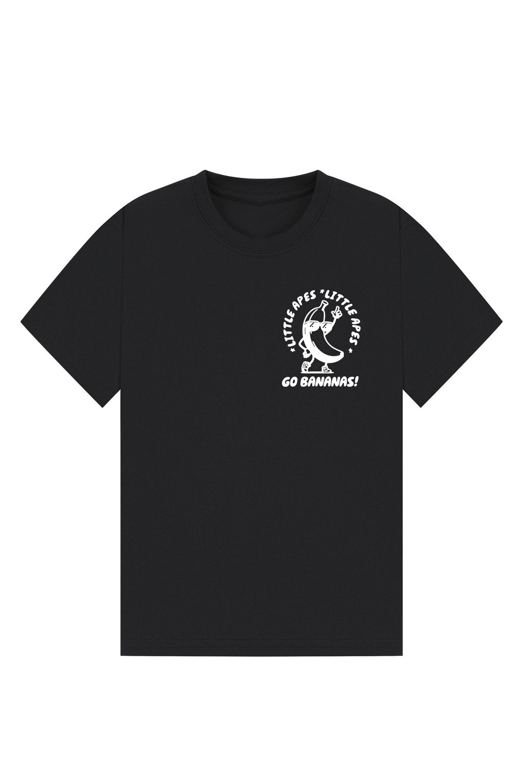 Little Apes Go Bananas Tee - Black