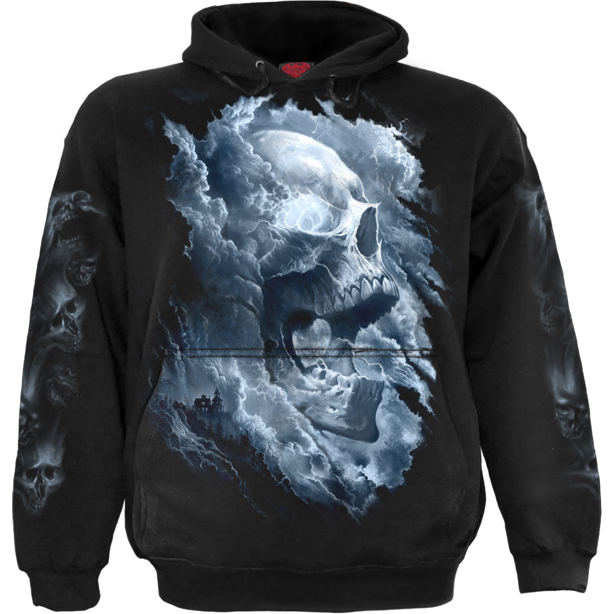 GRAVE SKIES - Hoody Black
