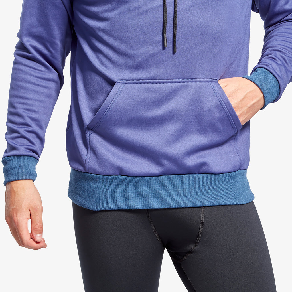 Men's Infrared Hoodie - Grey & Blue