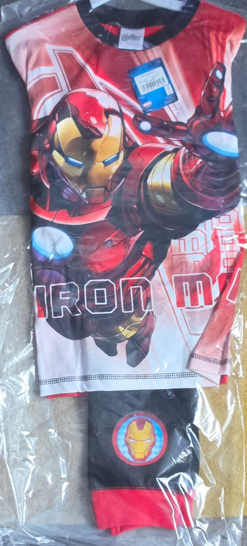 P121 IRON MAN PYJAMAS
