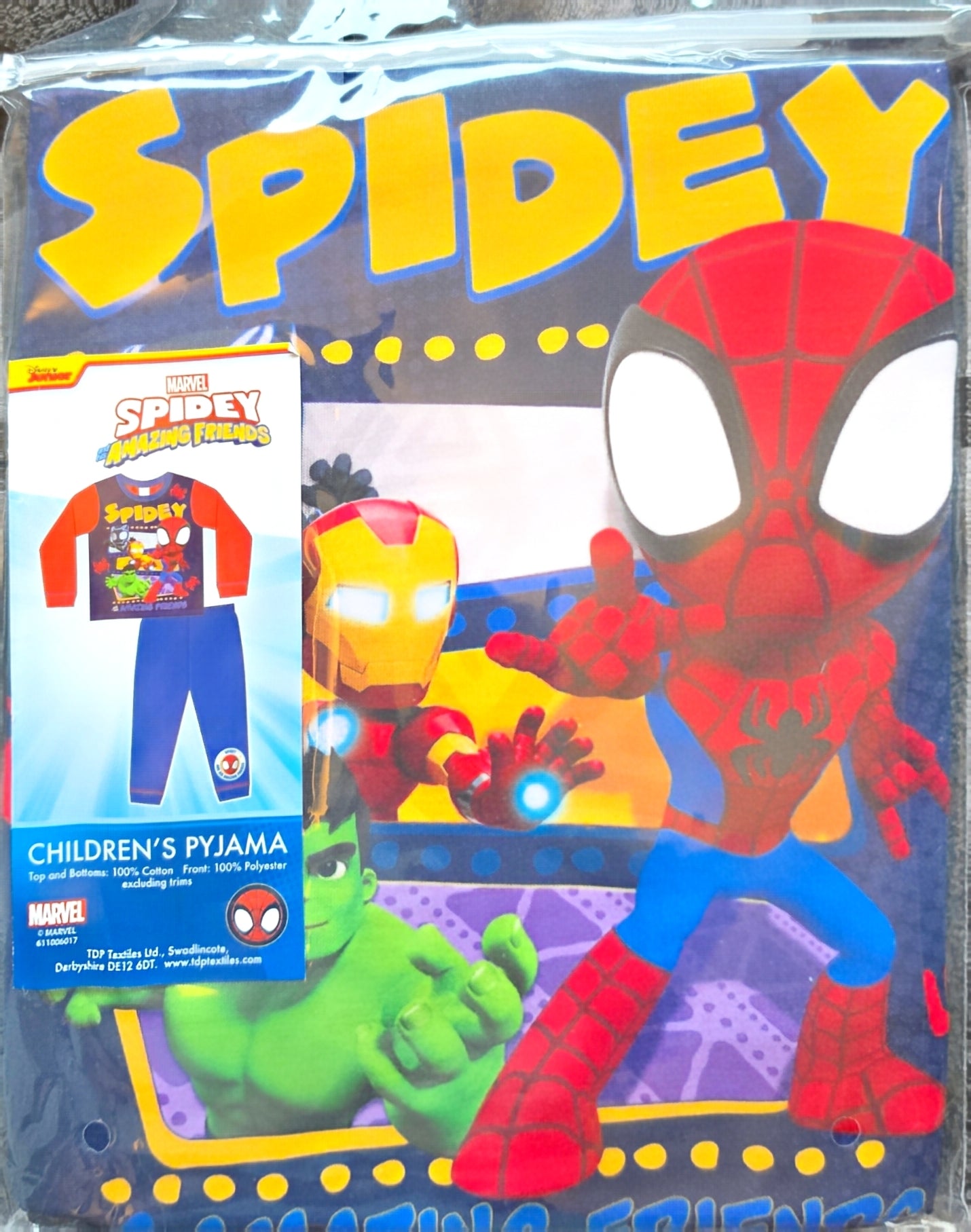 P12 SPIDEY AND FRIENDS PYJAMAS