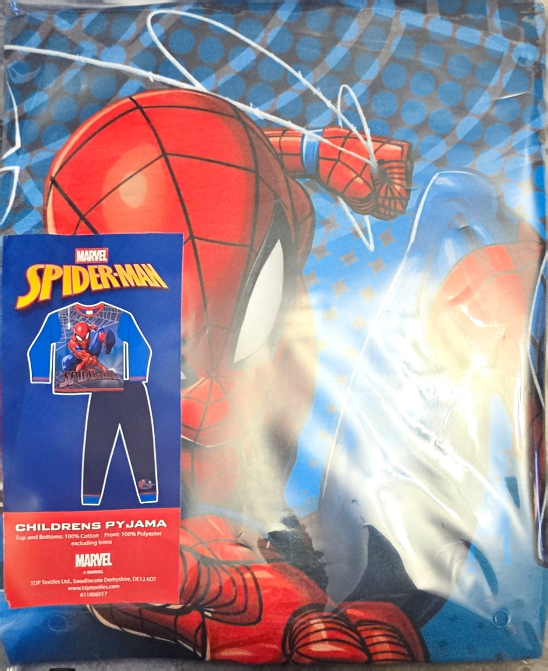 P14 SPIDERMAN PYJAMS
