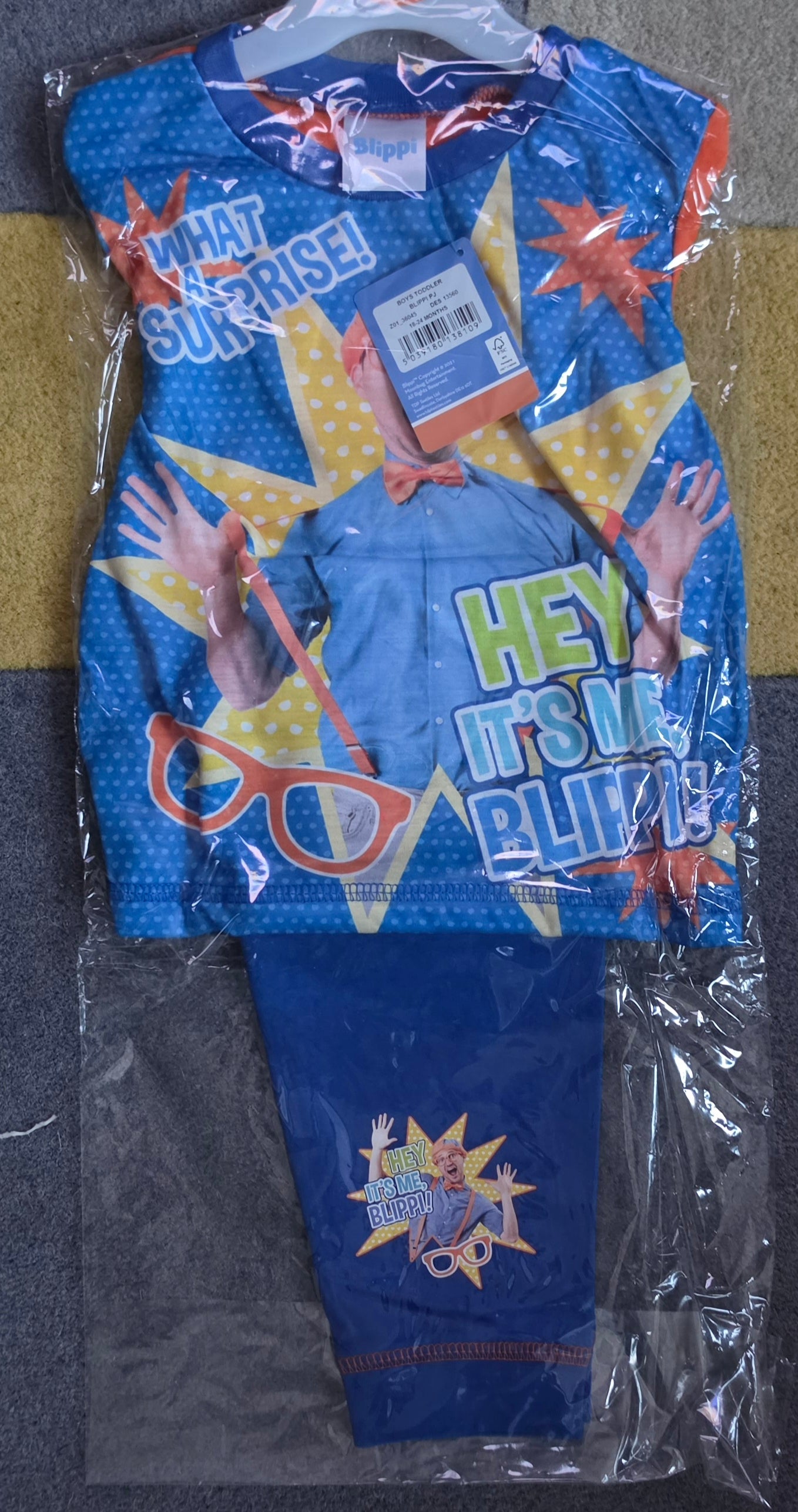 P154 BLIPPI PYJAMAS
