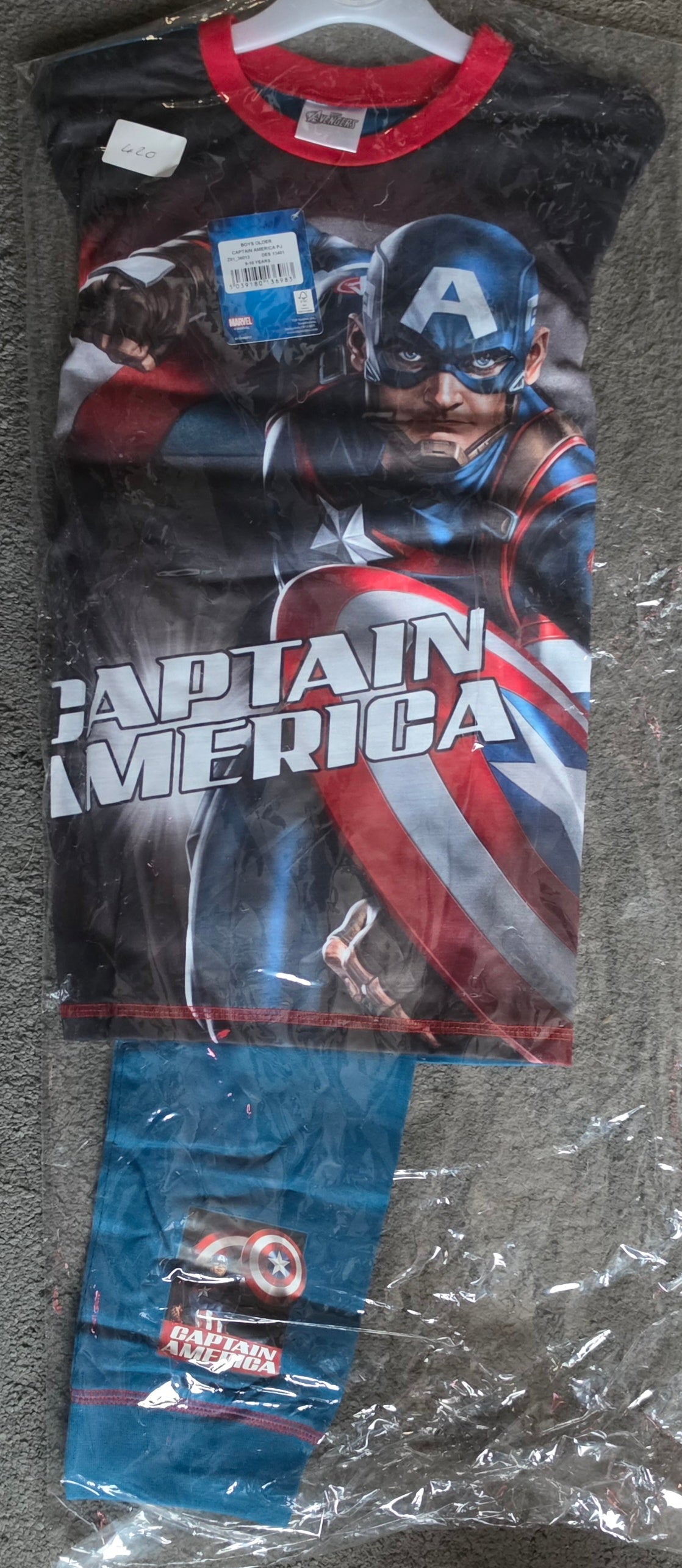 P159 CAPTAIN AMERICA PYJAMAS