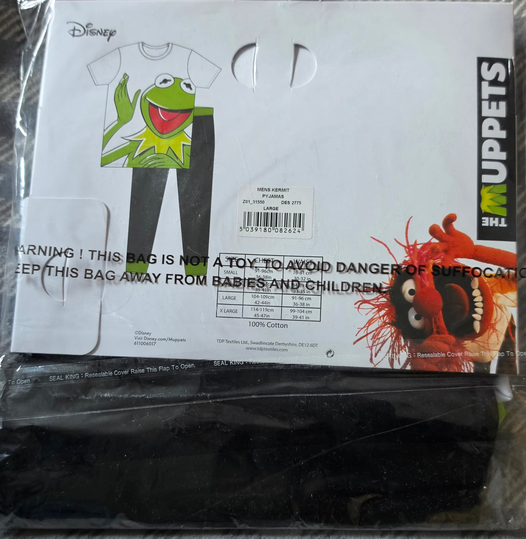 P166 TEEN/ADULT KERMIT PYJAMAS
