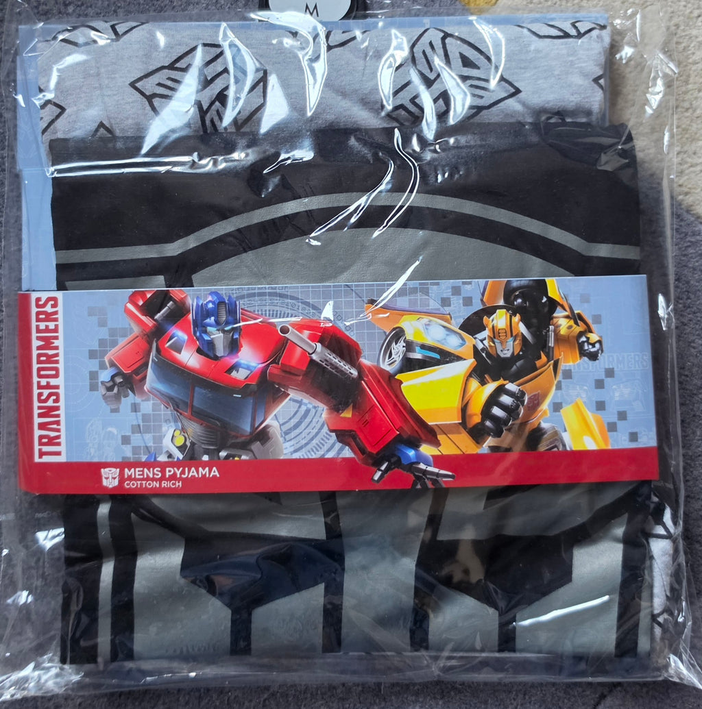 P169 TEEN/ADULT TRANSFORMERS PYJAMAS