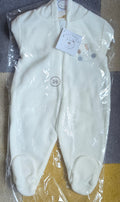 P172 BABY ROMPER CREAM WITH EARS