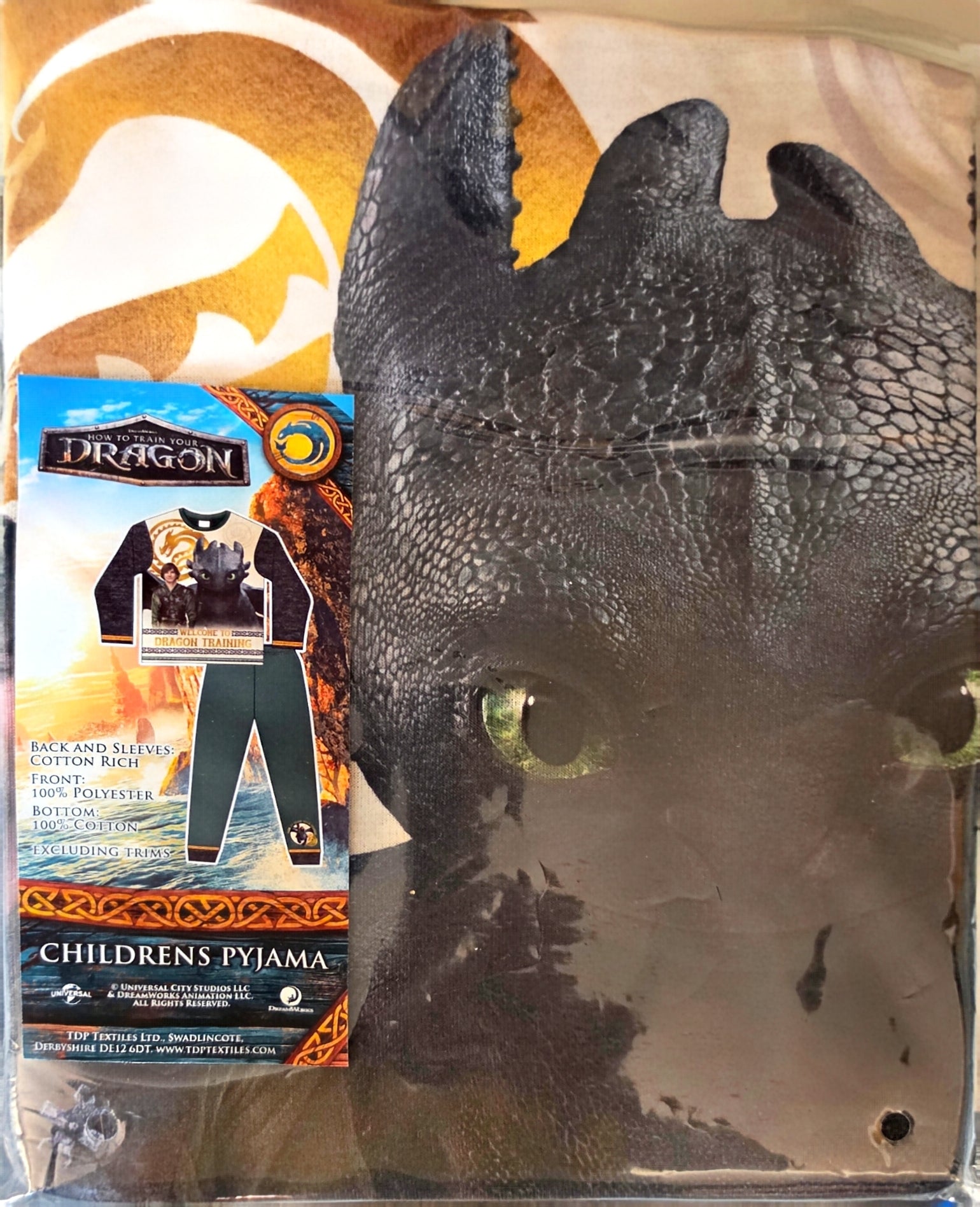 P26 HOW TO TRAIN YOUR DRAGON PYJAMAS