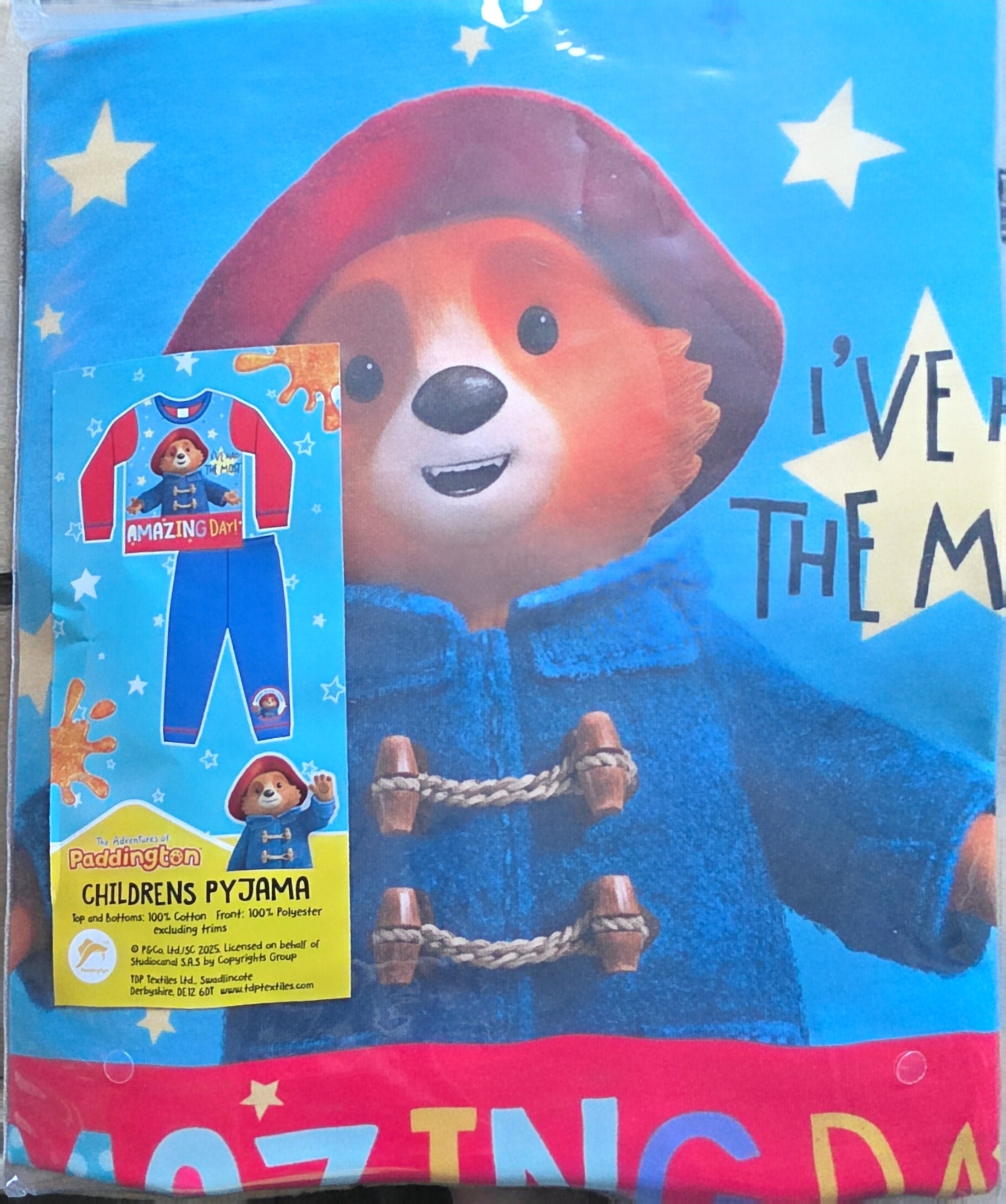 P34 PADDINTON PYJAMAS