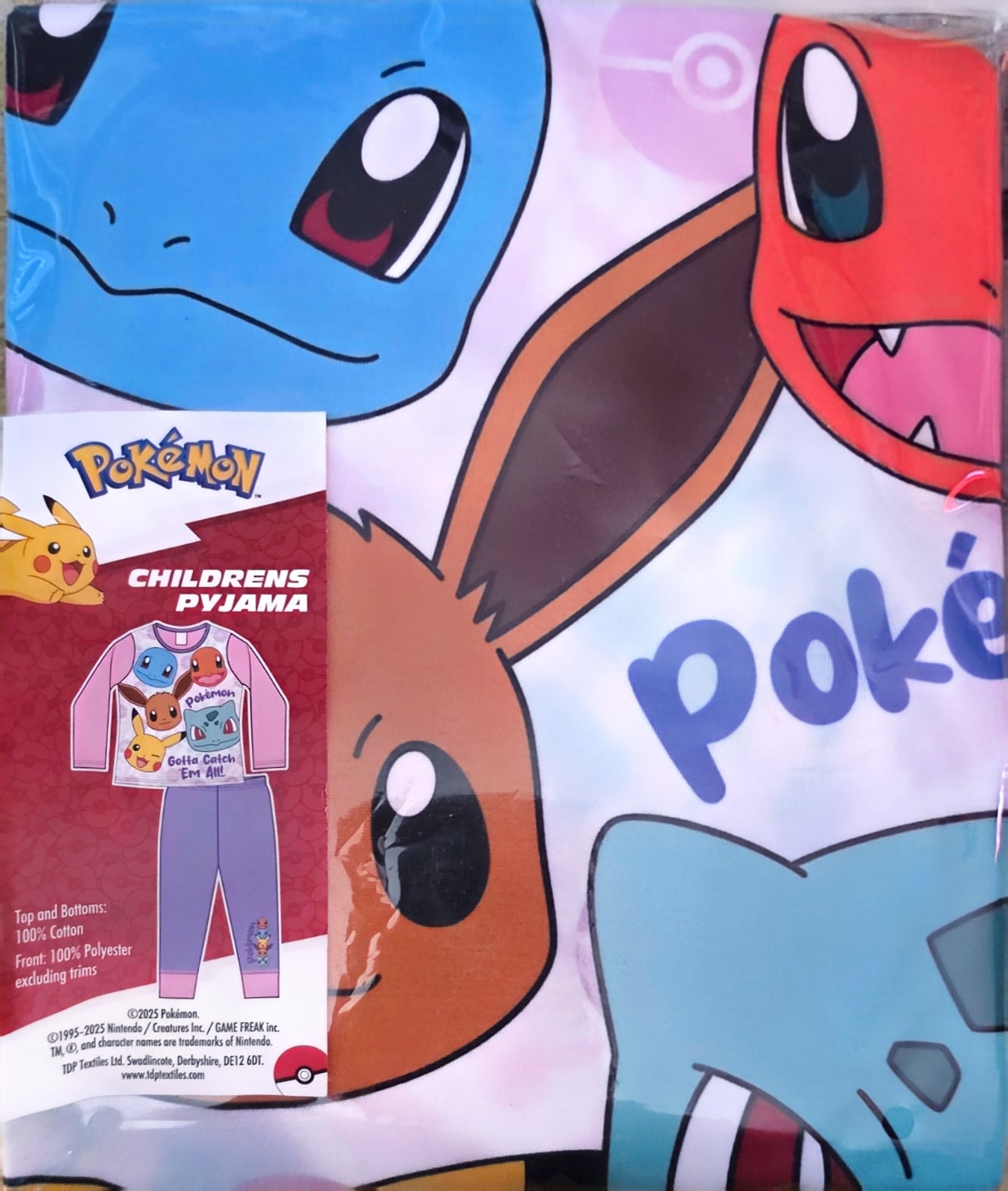 P60 POKEMON PYJAMAS