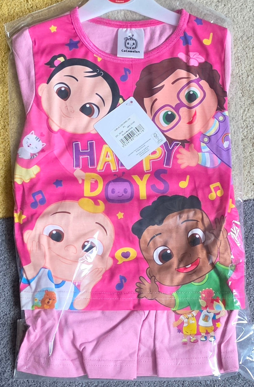 P73 COCOMELON SHORTS PYJAMAS