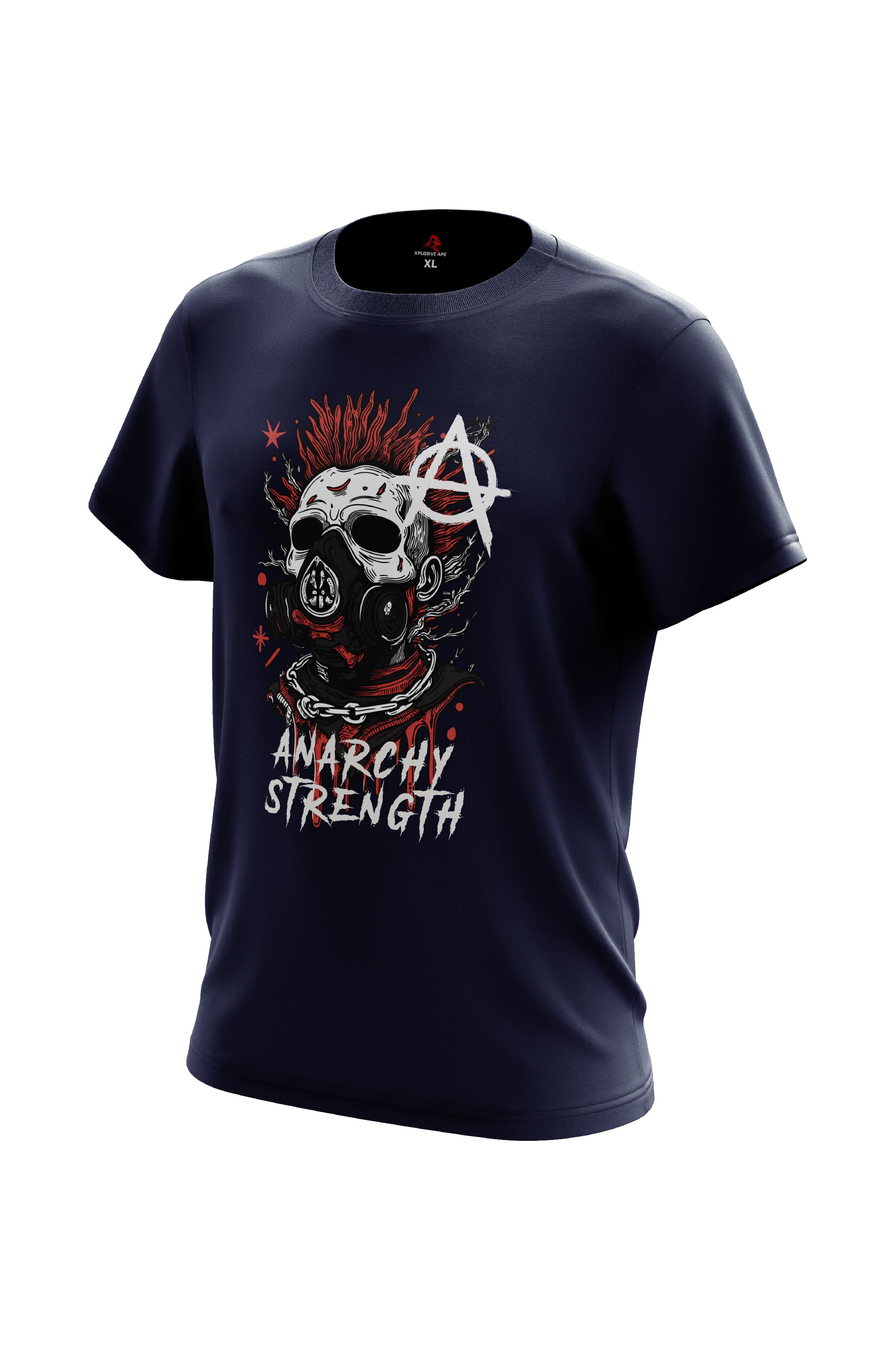 AS Riotborn Tee - Navy