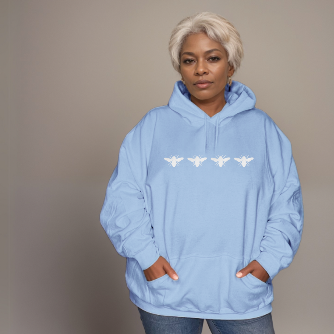 4 Bees Premium Cotton Hoodie