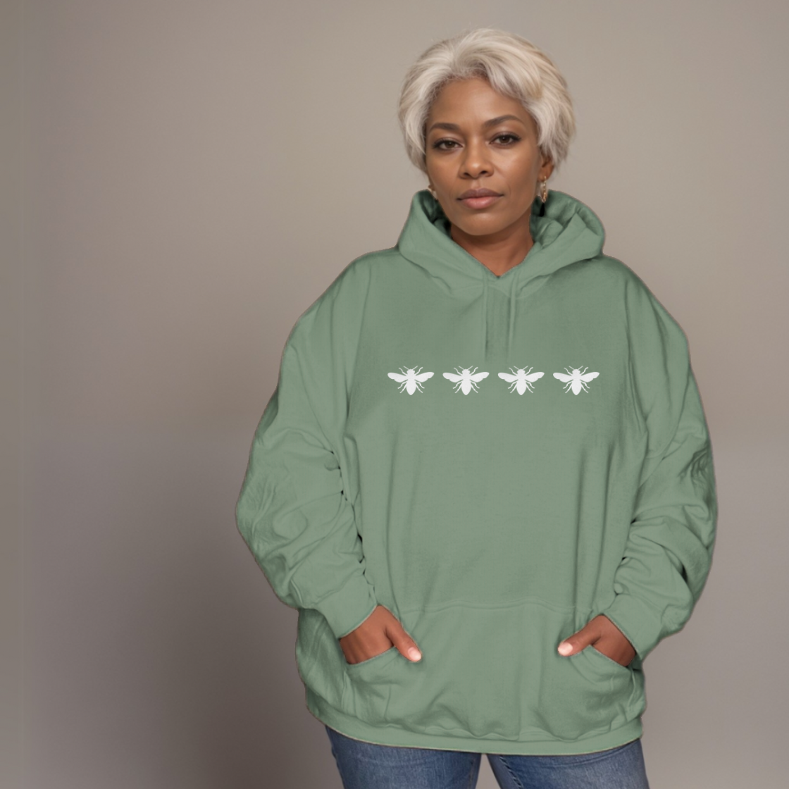 4 Bees Premium Cotton Hoodie