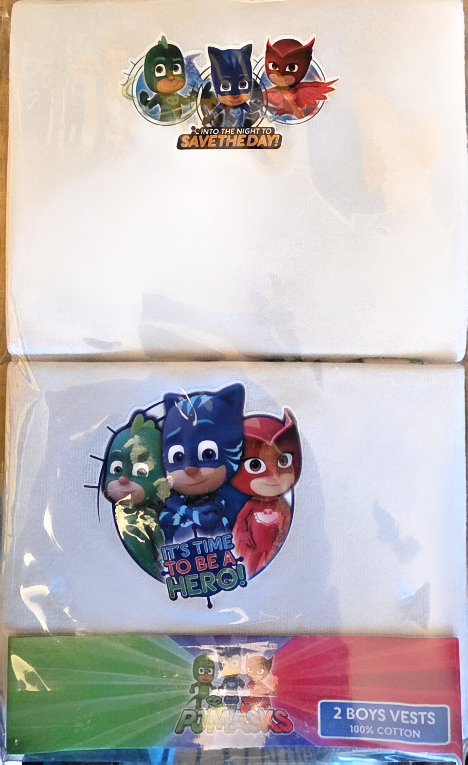V4 PJ MASKS VESTS 2PK