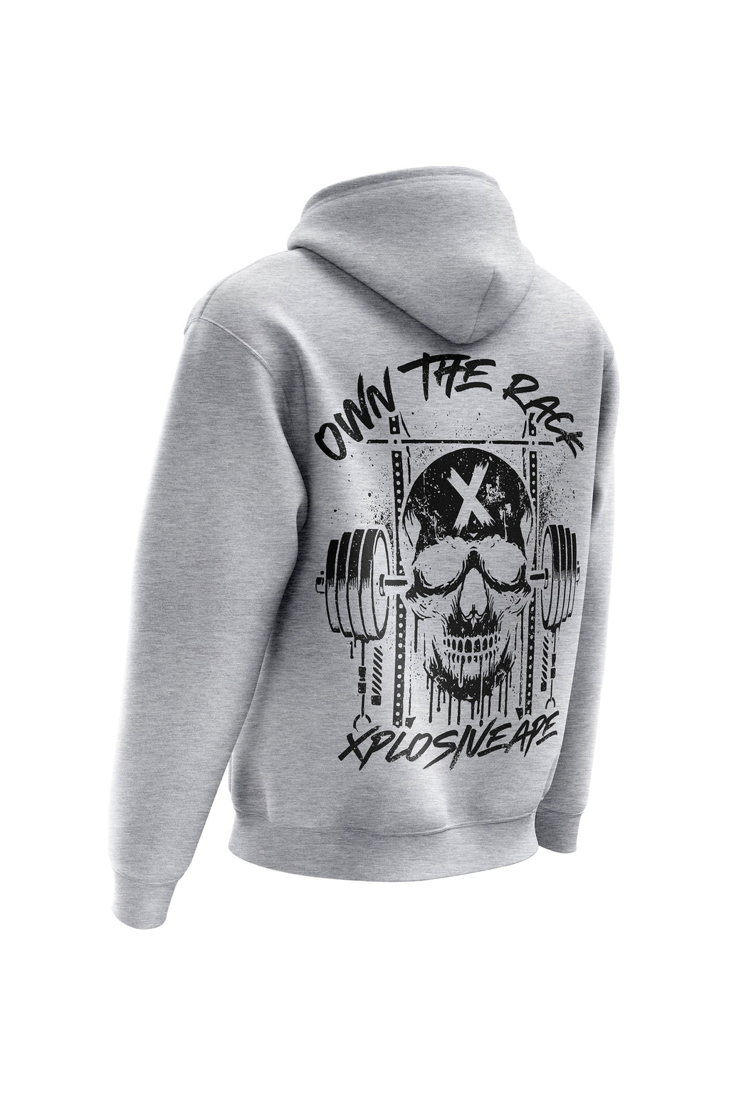 XAPE Wracked Hoodie - Heather Grey