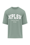 XAPE Varsity Fitness V2 Oversized Tee - Sage