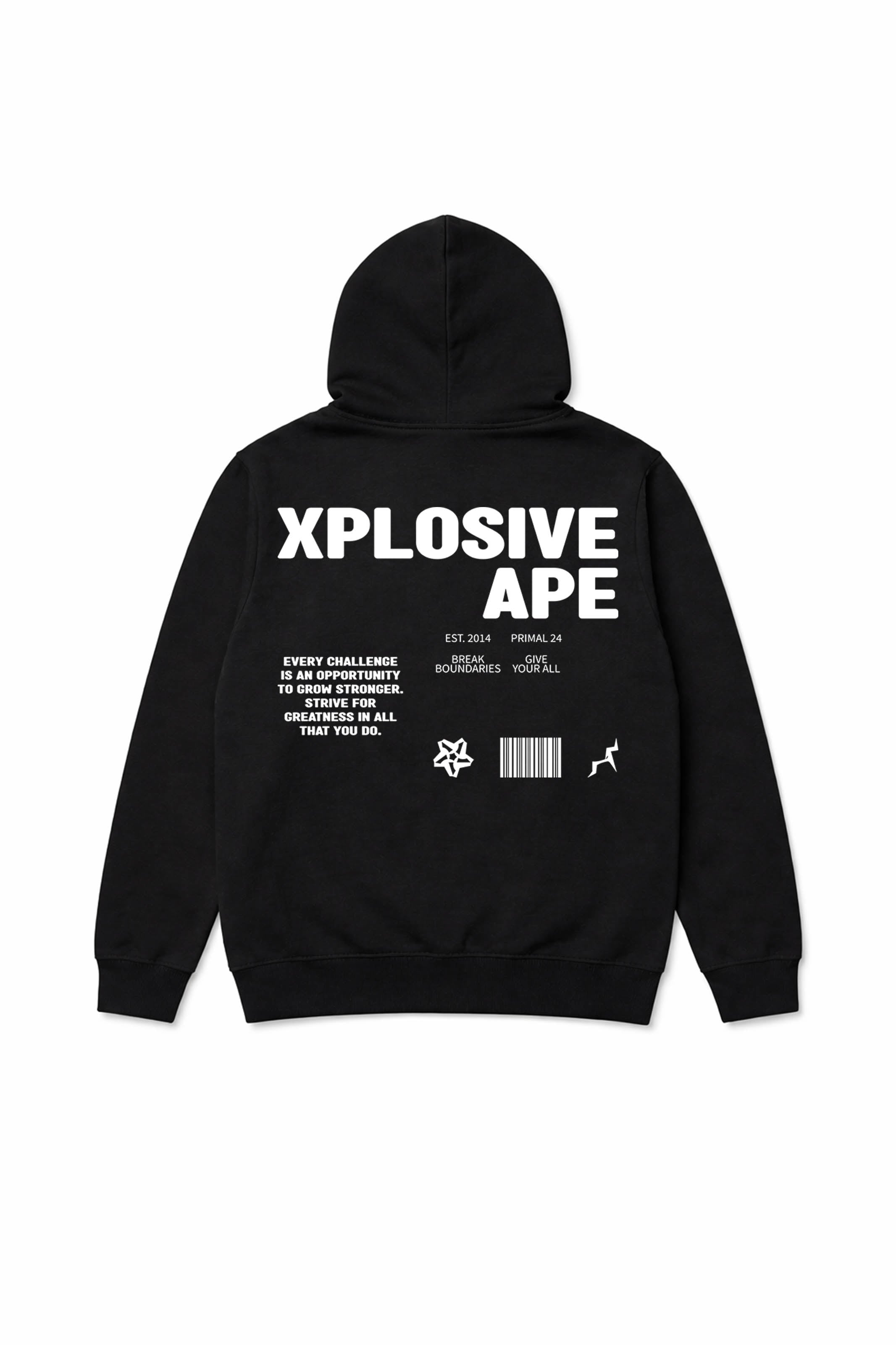 XAPE Challenge Opportunity V2 Hoodie - Black