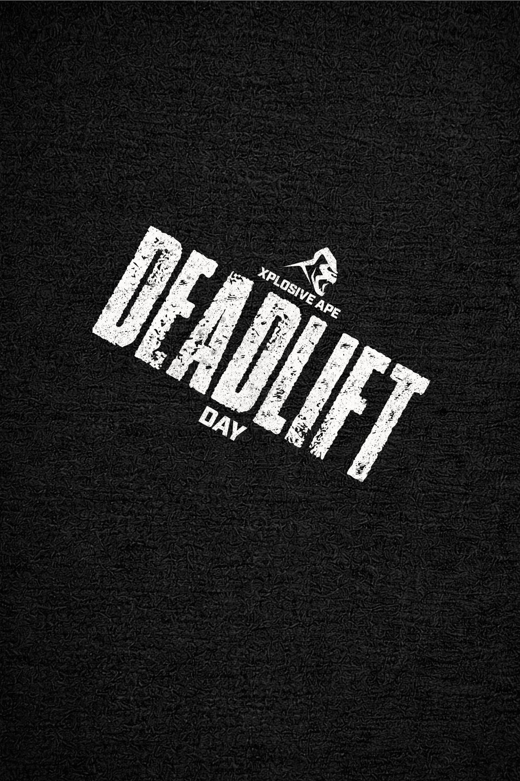 XAPE Deadlift Day V2 Tee - Black