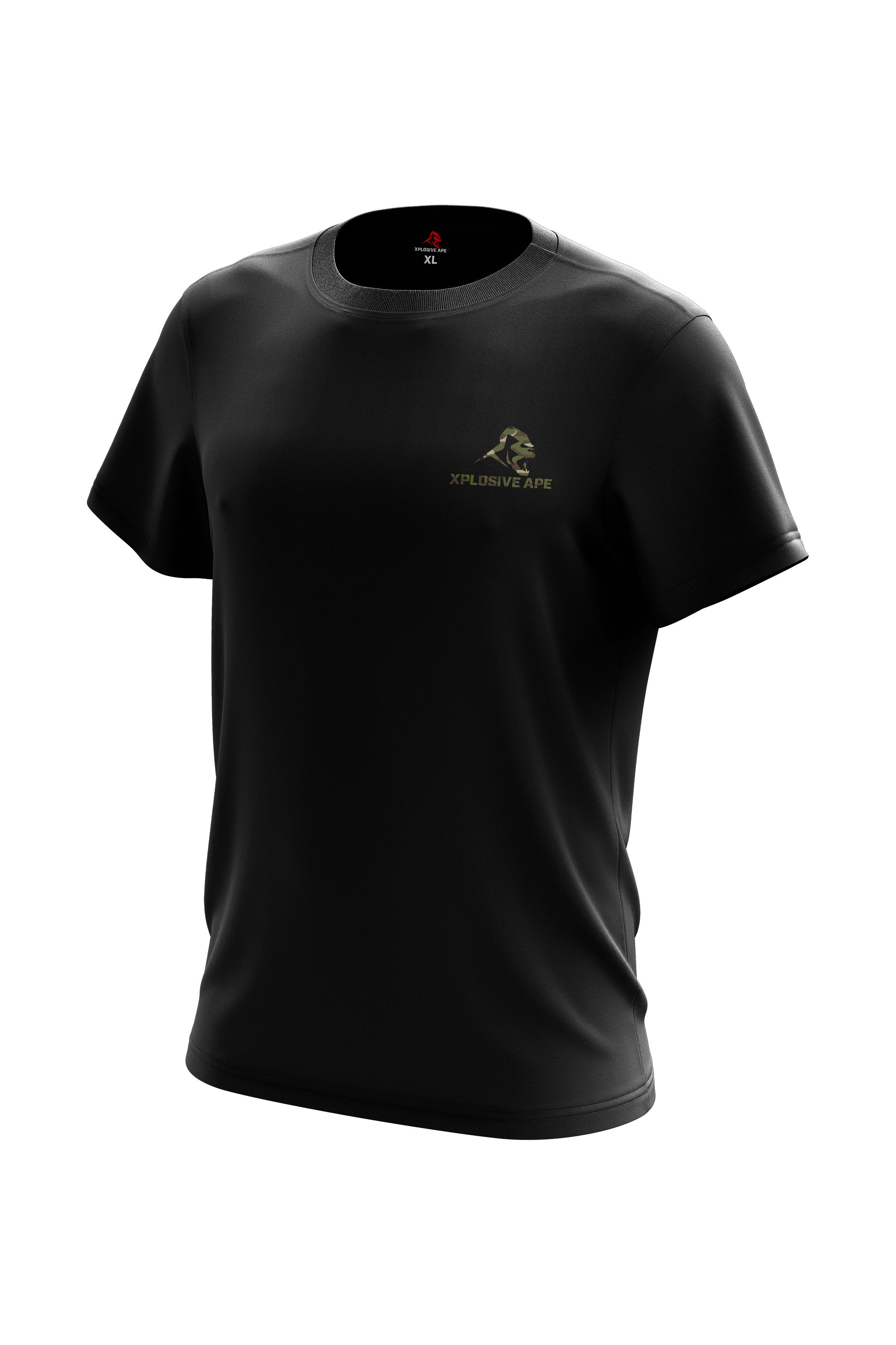 XAPE Essential Camo Tee - Black