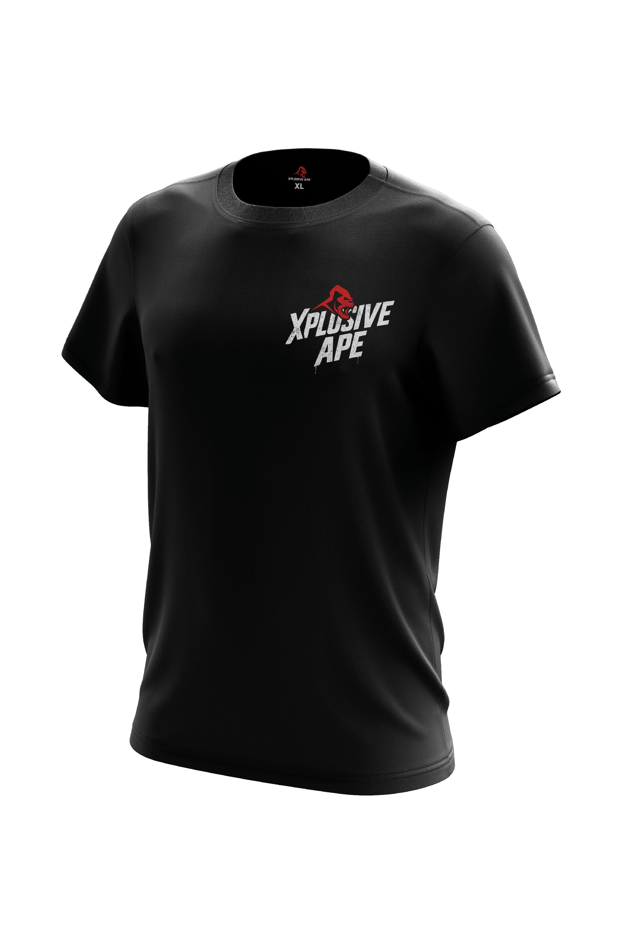 XAPE Classic Stencil Logo Tee - Black