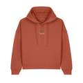 Monarch Butterfly Cropped Hoodie - Butterfly - Unisex Relaxed Fit