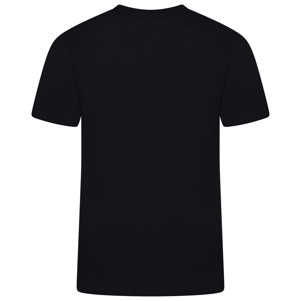 Tommy Hilfiger Flag Embroidery Fitted Crew Neck T-Shirt