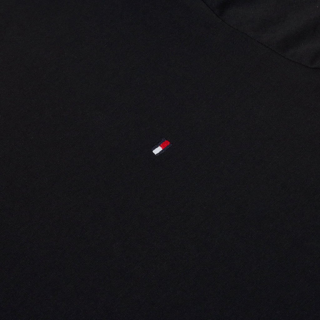 Tommy Hilfiger Flag Embroidery Fitted Crew Neck T-Shirt