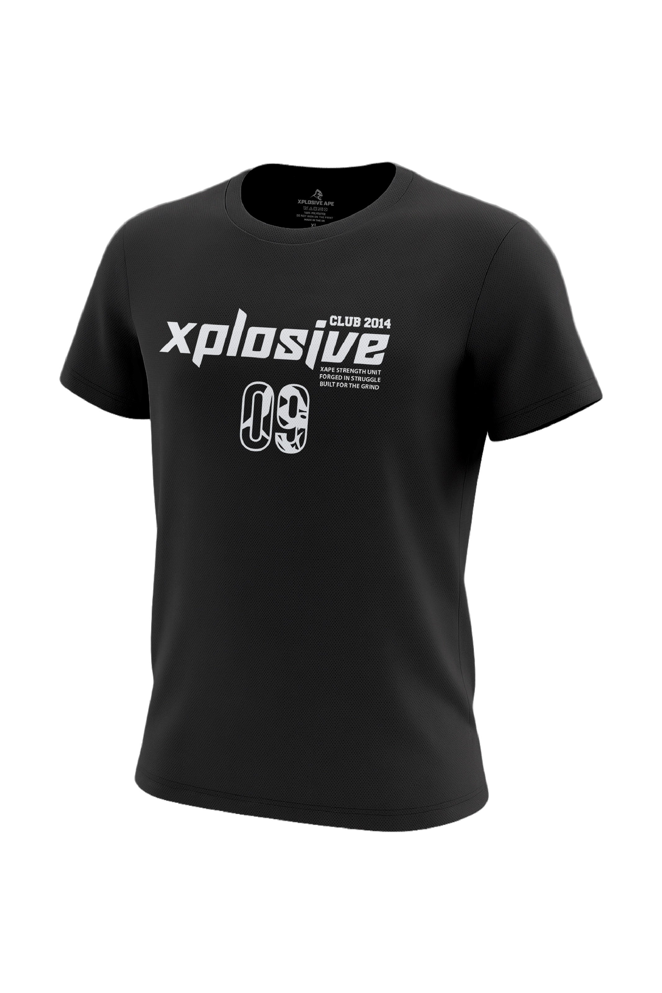 XAPE Strike Force Tech Tee - Black